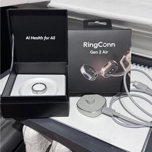 💍 Ring Conn Gen 2 Air Health Ring – Wearable Wellness Meets Modern Style! 💍